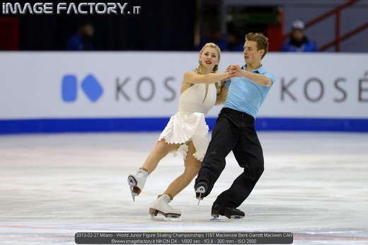 2013-02-27 Milano - World Junior Figure Skating Championships 1187 Mackenzie Bent-Garrett Mackeen CAN